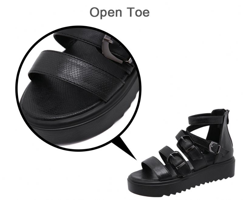 Naisten Cristy Wedges - Musta