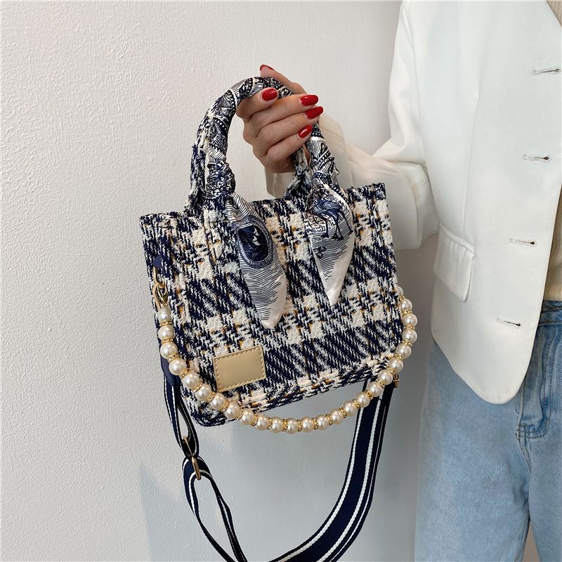 Naisten Dooney Designer Crossbody -käsilaukku - Sininen Pieni