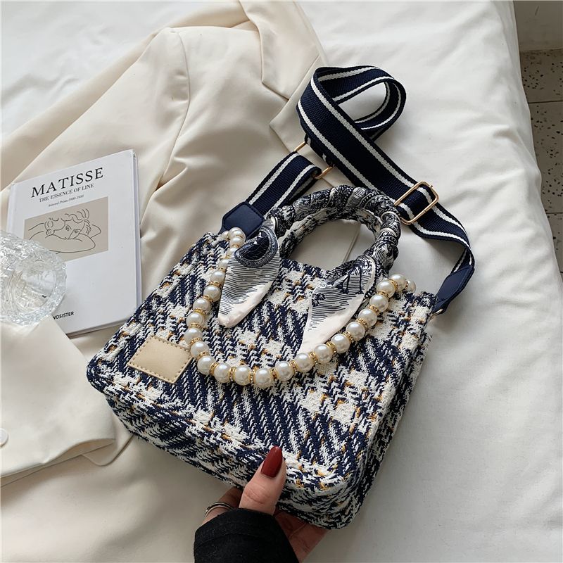 Naisten Dooney Designer Crossbody -käsilaukku - Sininen Pieni