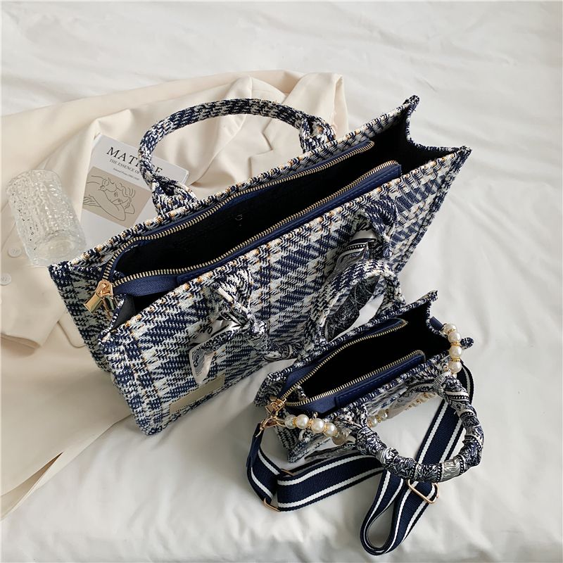 Naisten Dooney Designer Crossbody -käsilaukku - Sininen Pieni