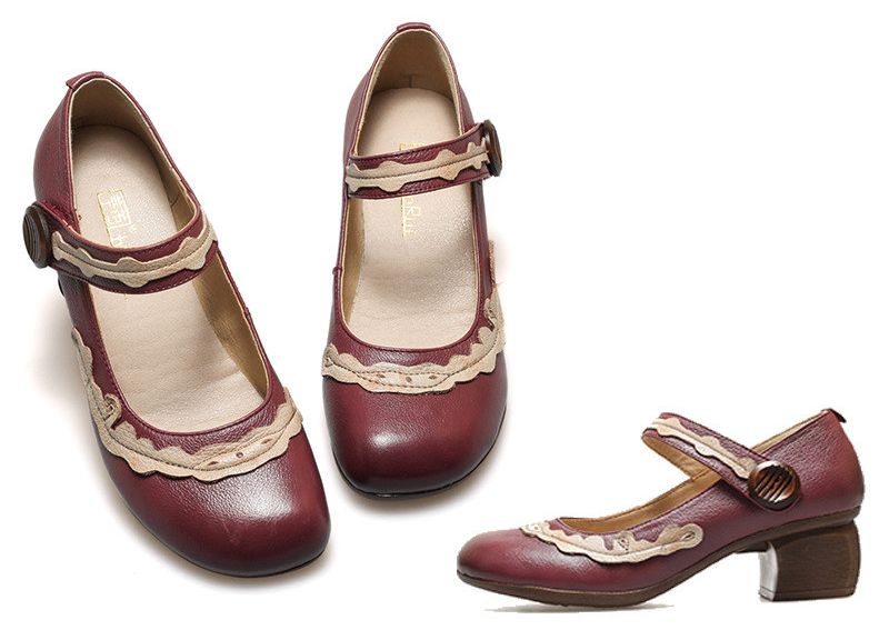 Naisten Edenia Pumps -kengät - Punainen
