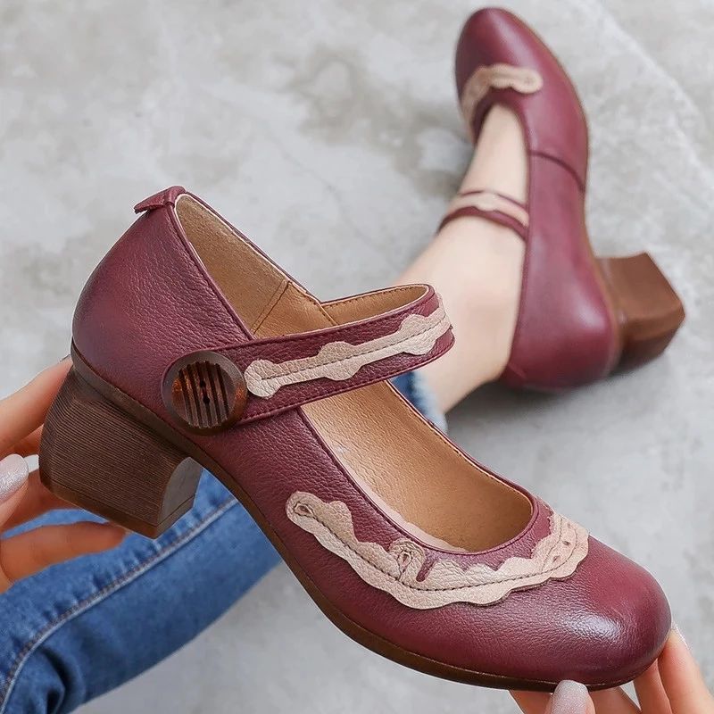 Naisten Edenia Pumps -kengät - Punainen