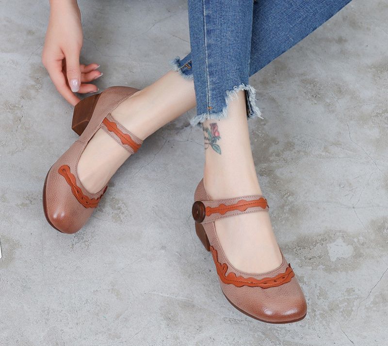 Naisten Edenia Pumps -kengät - Punainen