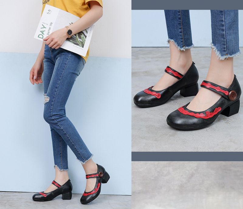 Naisten Edenia Pumps -kengät - Punainen