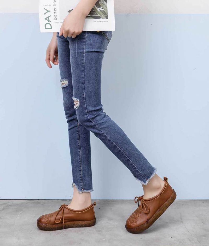 Naisten Elauris Loafer - Ruskea