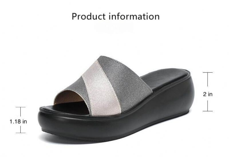 Naisten Esvet Wedges -sandaali - Kulta