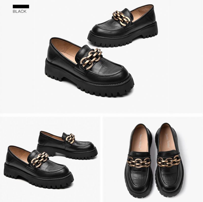 Naisten Evans Loafer -kengät - Musta