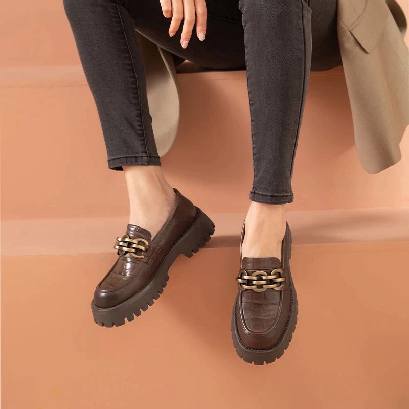 Naisten Evans Loafer -kengät - Musta