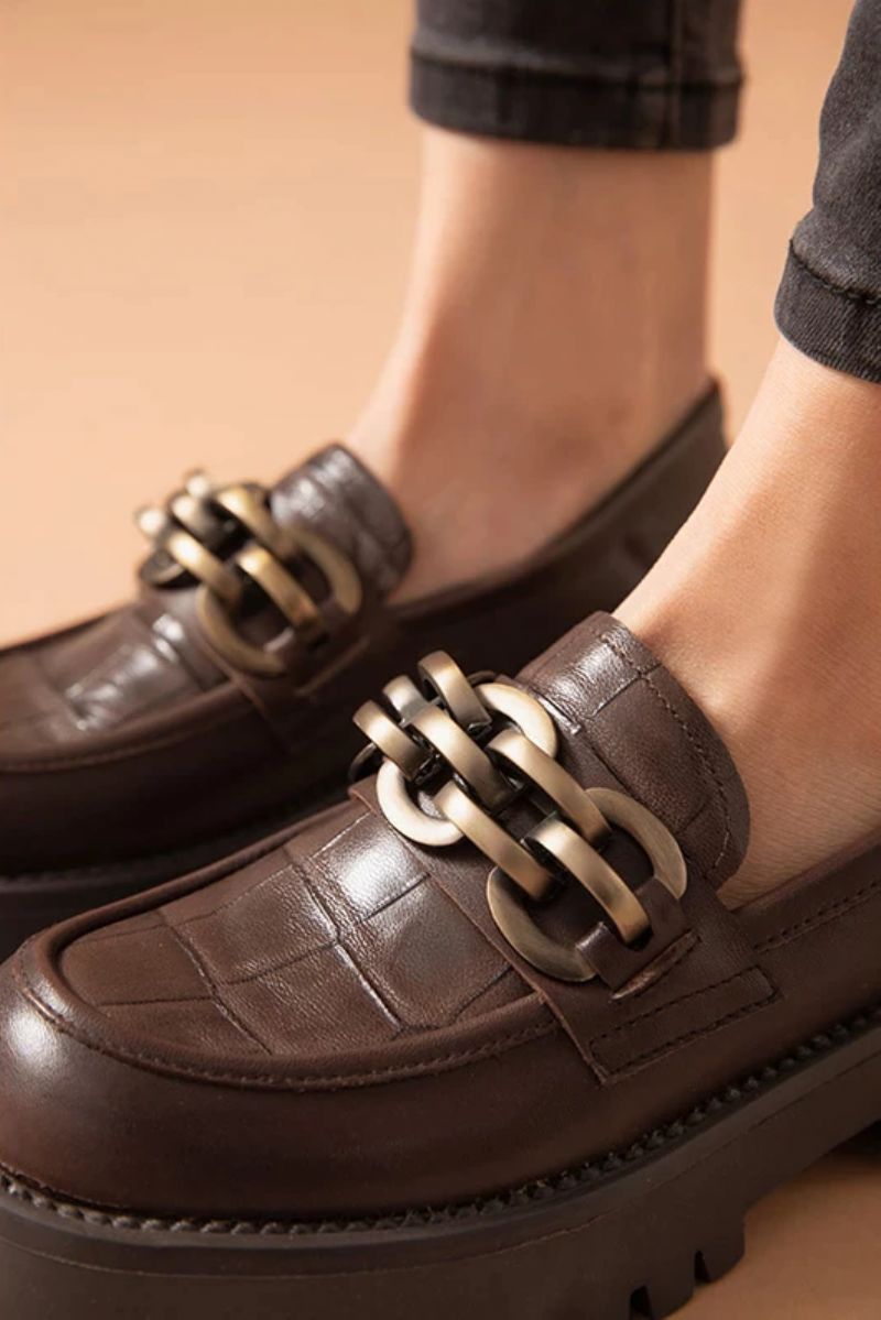 Naisten Evans Loafer -kengät - Musta