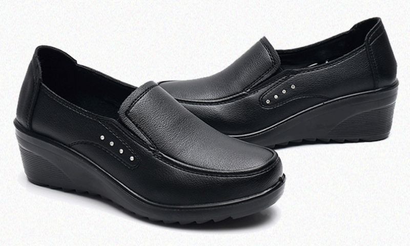 Naisten Fanny Wedges -alusta - Punainen