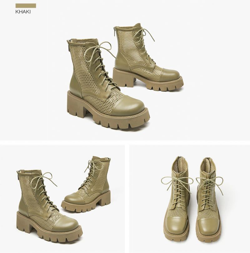Naisten Gixy-saappaat - Khaki
