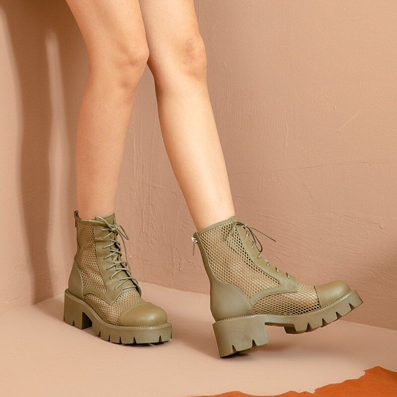 Naisten Gixy-saappaat - Khaki