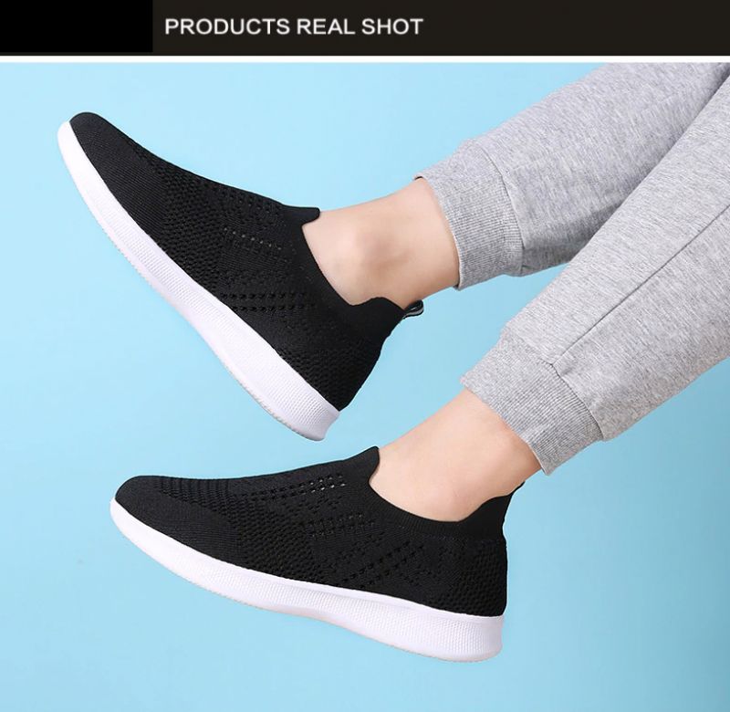 Naisten Haji Slip-on -kengät - Harmaa