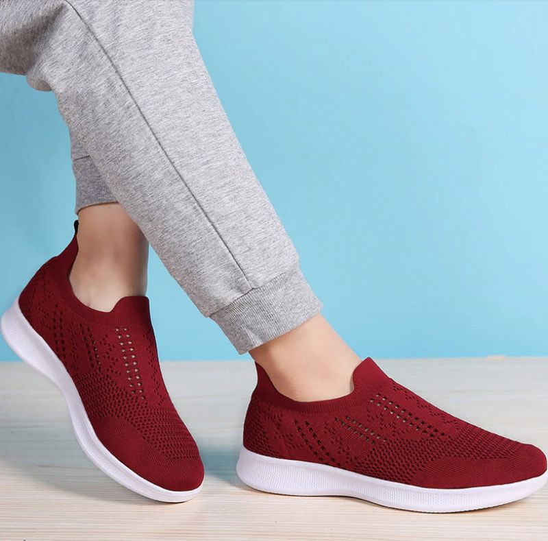Naisten Haji Slip-on -kengät - Harmaa