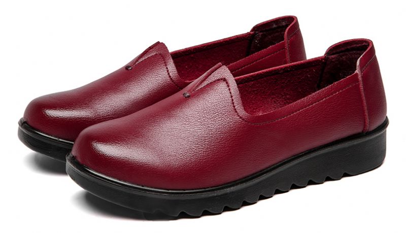 Naisten Hanny Yhden Hengen Mukavat Litteät Loafer-kengät - Musta