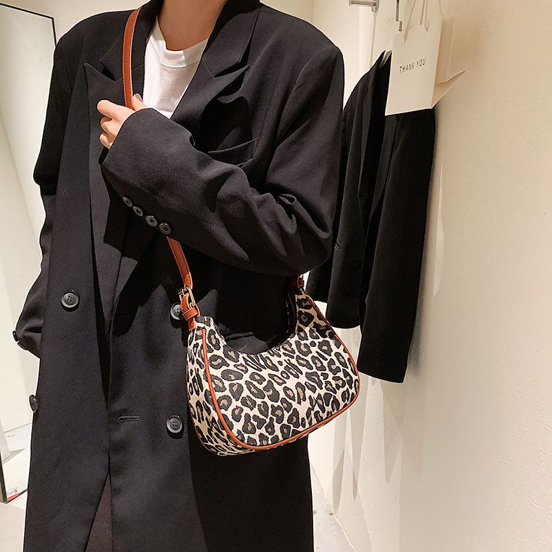 Naisten Jode Crossbody -käsilaukku - Ruskea Leopardi
