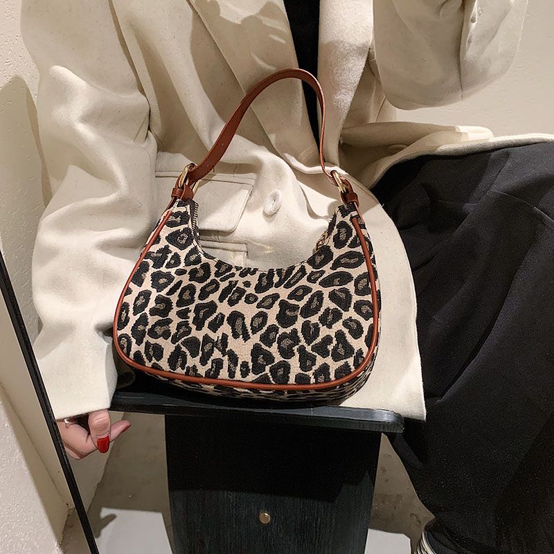 Naisten Jode Crossbody -käsilaukku - Ruskea Leopardi
