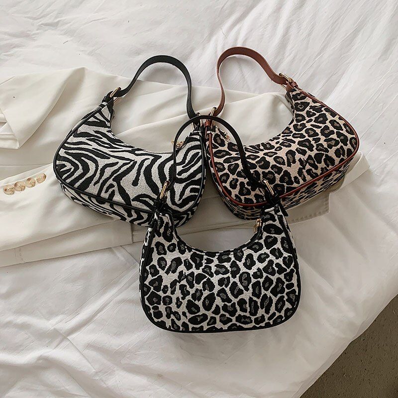 Naisten Jode Crossbody -käsilaukku - Ruskea Leopardi