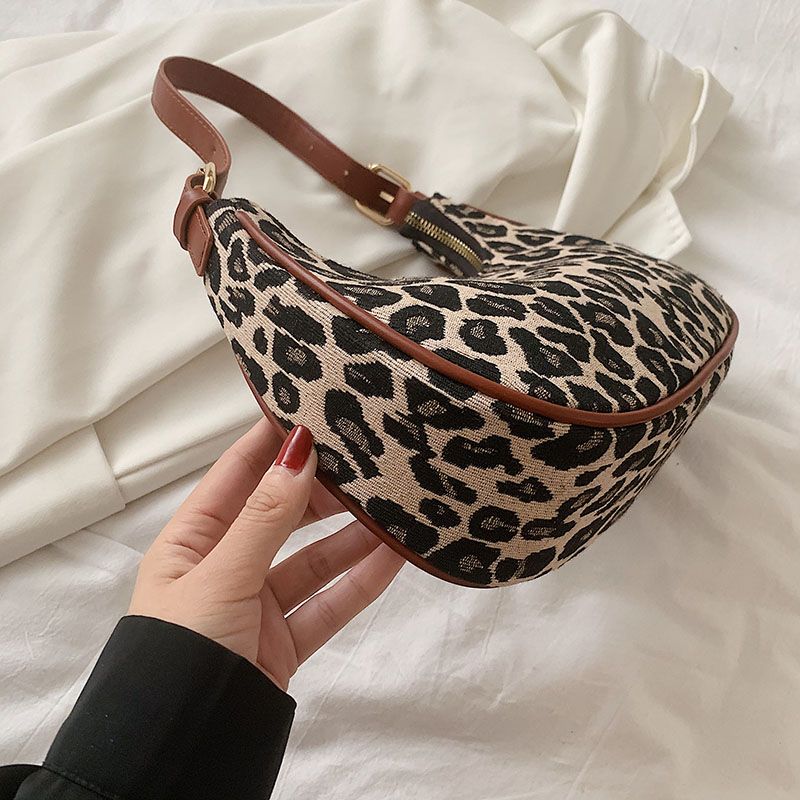Naisten Jode Crossbody -käsilaukku - Ruskea Leopardi