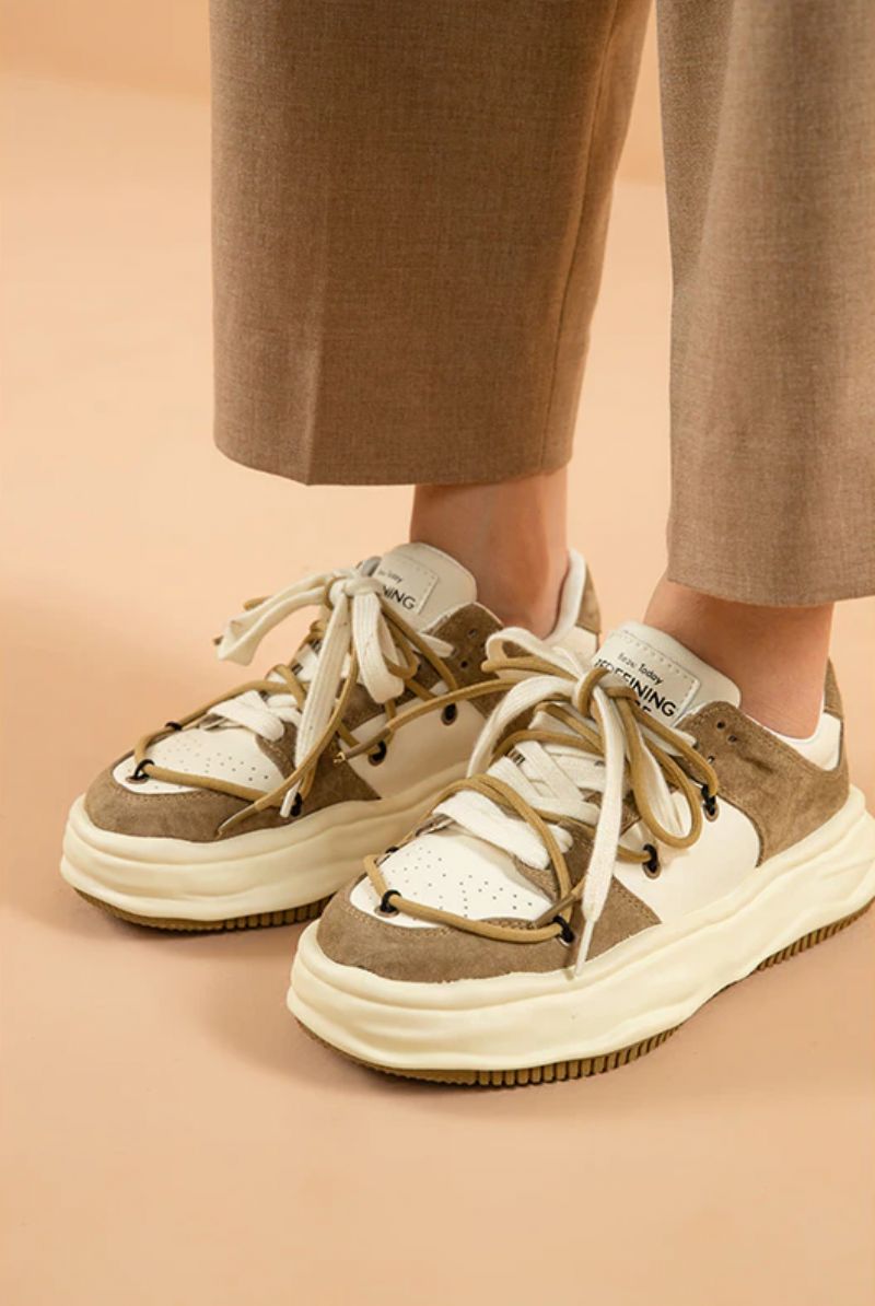 Naisten Kalie Nauhalliset Lenkkarit - Khaki