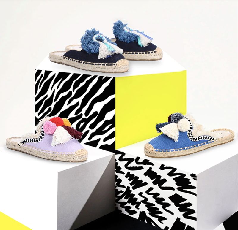 Naisten Karol Multi Espadrillit - Keltainen