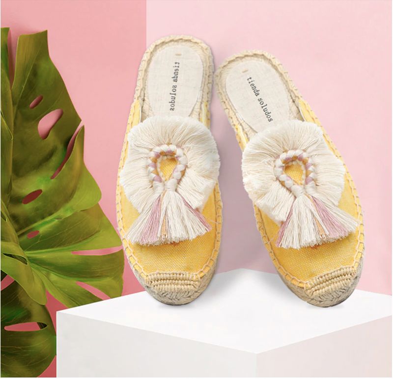 Naisten Karol Multi Espadrillit - Keltainen