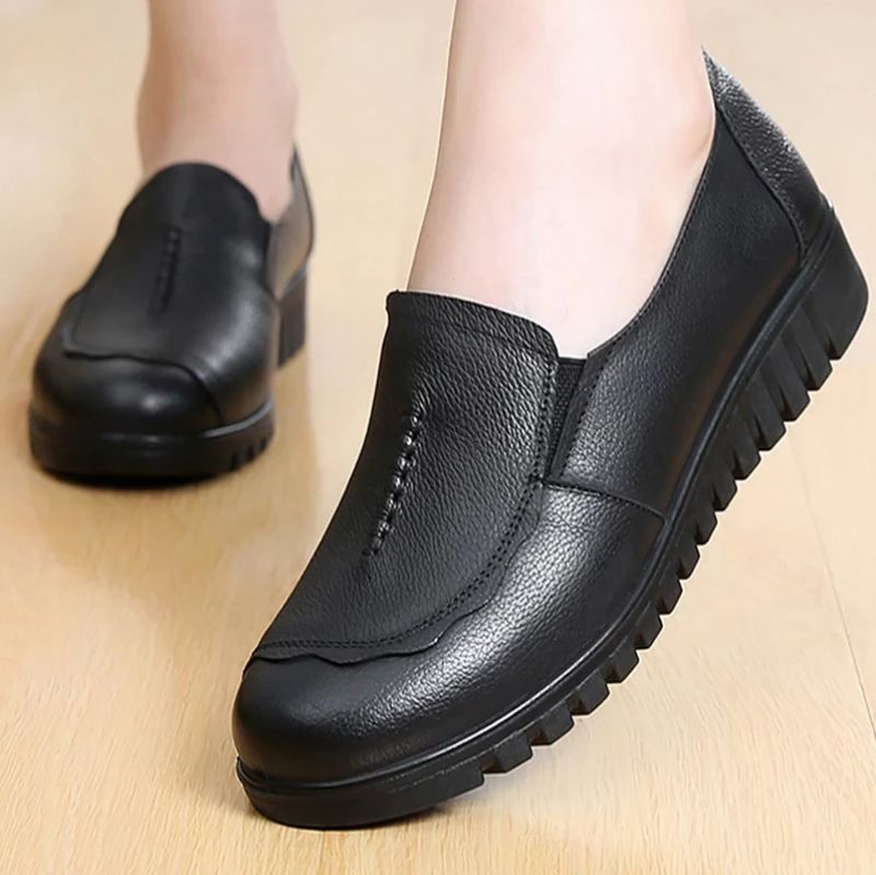 Naisten Karolay Loafer - Kukka-Musta