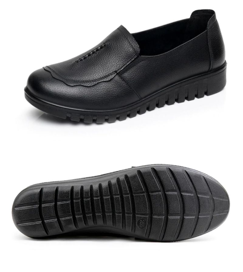Naisten Karolay Loafer - Kukka-Musta