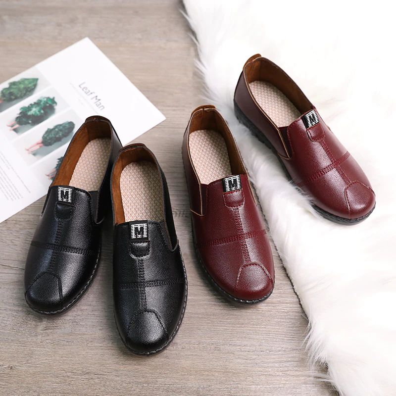 Naisten Kelly Loafer -kengät - Punainen