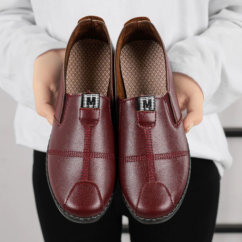 Naisten Kelly Loafer -kengät - Punainen