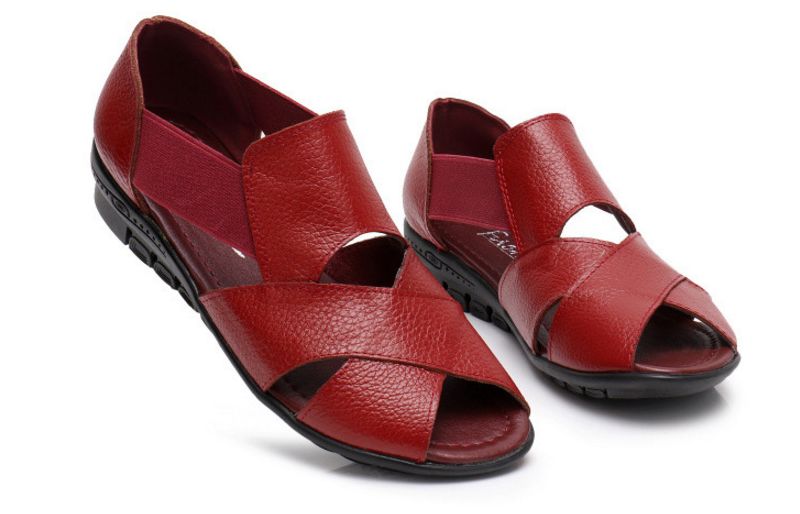 Naisten Lilia Wedge Sandaalit - Musta
