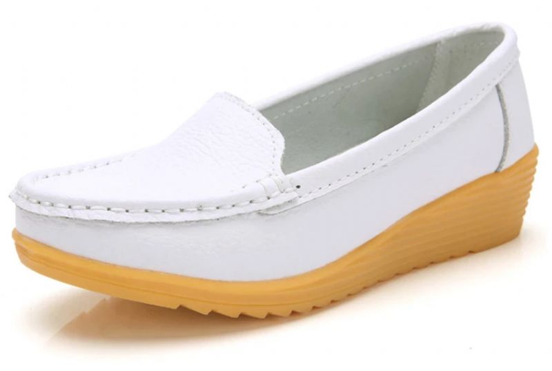 Naisten Liza Loafer Platform Mustat Kengät - Musta