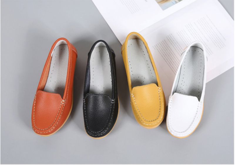 Naisten Liza Loafer Platform Mustat Kengät - Musta