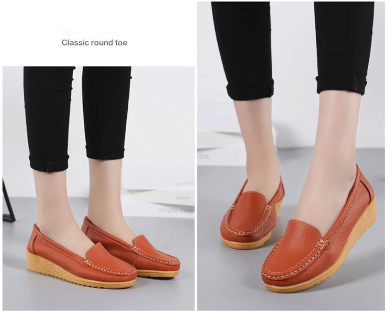 Naisten Liza Loafer Platform Mustat Kengät - Musta