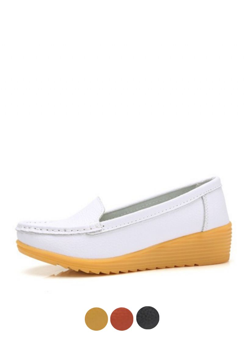 Naisten Liza Loafer Platform -nahkakengät