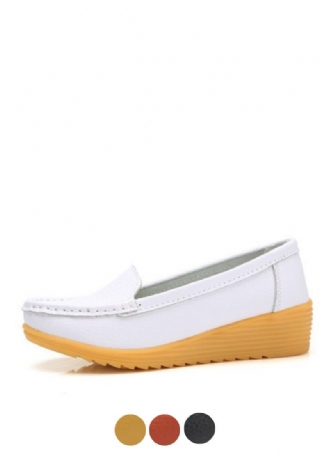 Naisten Liza Loafer Platform -nahkakengät