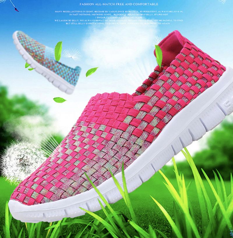 Naisten Lobelia Slip-ons -kengät - Purppura Pinkki Puimuri