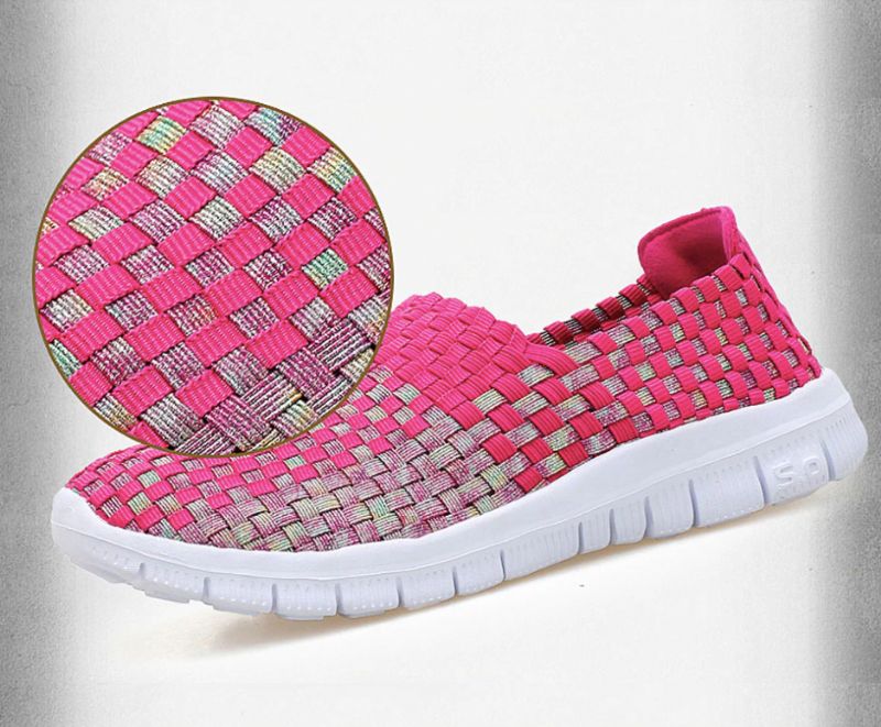 Naisten Lobelia Slip-ons -kengät - Purppura Pinkki Puimuri