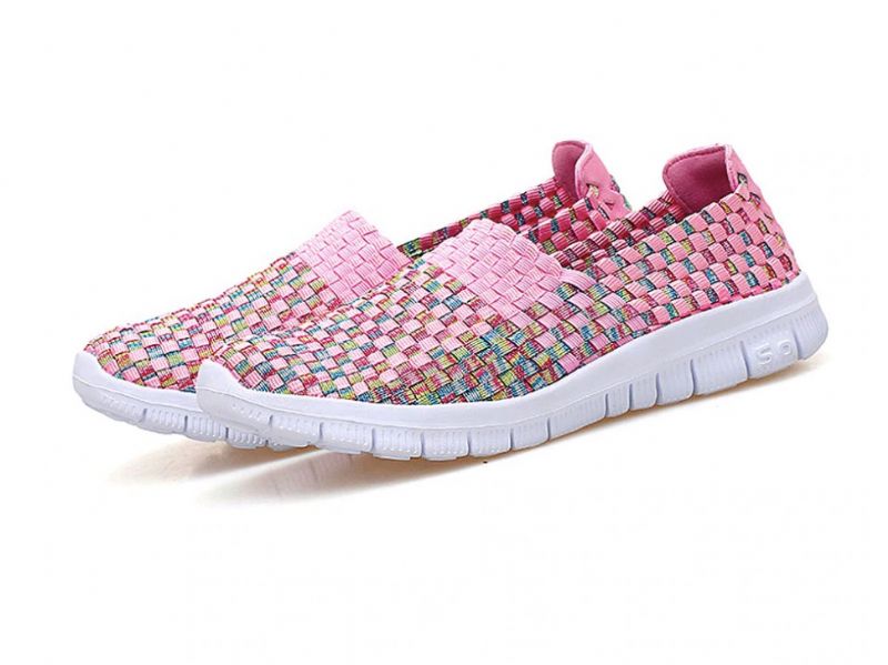 Naisten Lobelia Slip-ons -kengät - Purppura Pinkki Puimuri