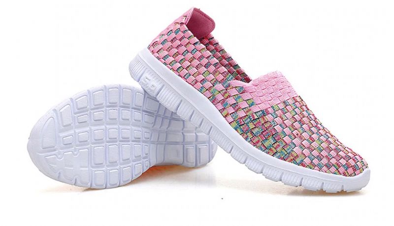 Naisten Lobelia Slip-ons -kengät - Purppura Pinkki Puimuri