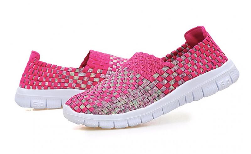 Naisten Lobelia Slip-ons -kengät - Purppura Pinkki Puimuri