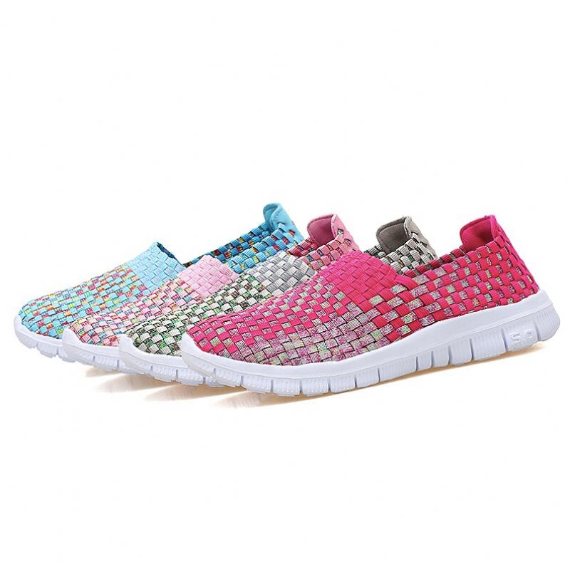 Naisten Lobelia Slip-ons -kengät - Purppura Pinkki Puimuri