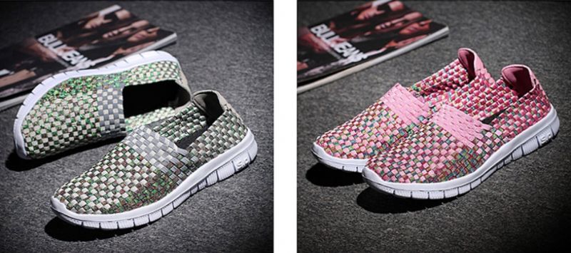 Naisten Lobelia Slip-ons -kengät - Purppura Pinkki Puimuri