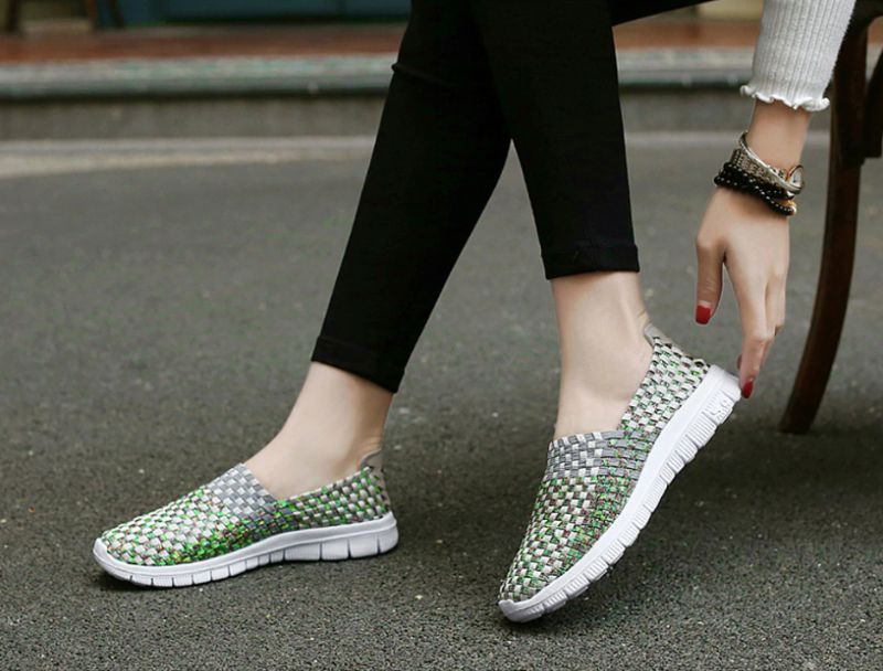 Naisten Lobelia Slip-ons -kengät - Purppura Pinkki Puimuri