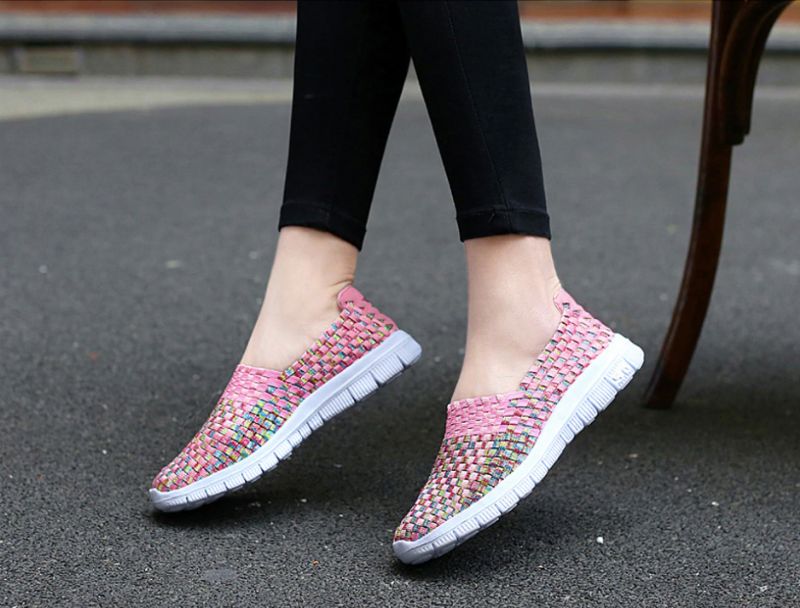 Naisten Lobelia Slip-ons -kengät - Purppura Pinkki Puimuri