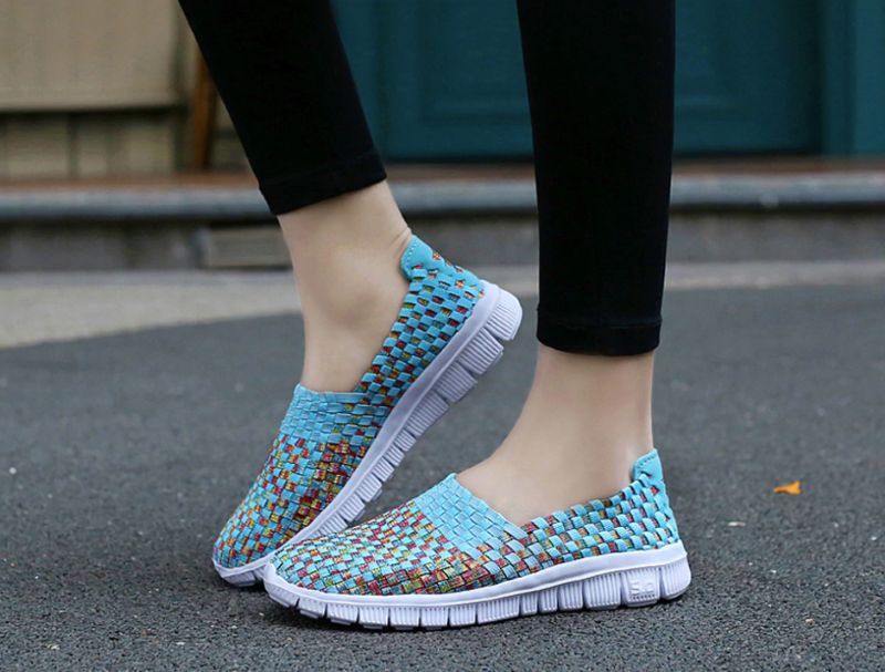 Naisten Lobelia Slip-ons -kengät - Purppura Pinkki Puimuri
