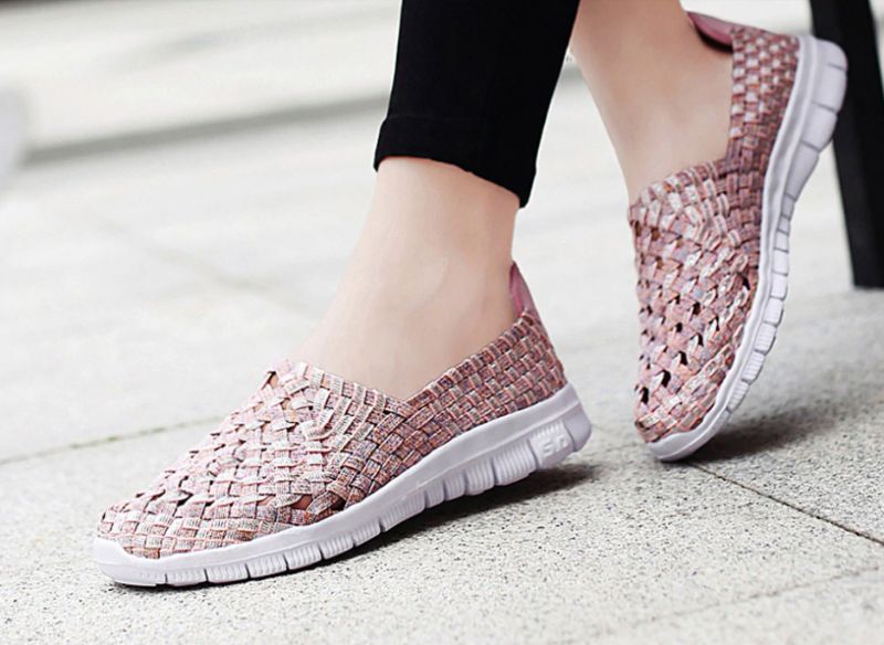 Naisten Lobelia Slip-ons -kengät - Purppura Pinkki Puimuri