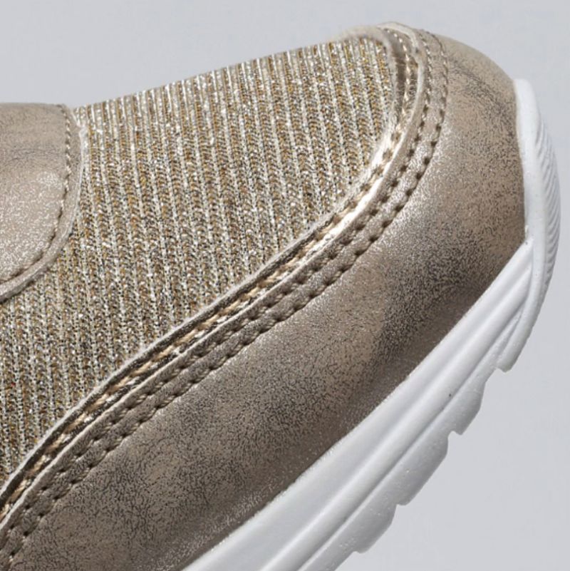 Naisten Lucy Wedges -lenkkarit - Kulta