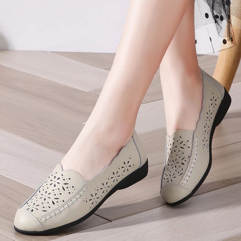 Naisten Mildre Loafer -kengät - Beige