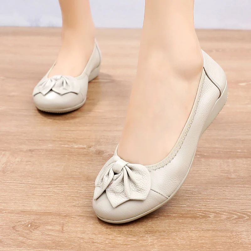Naisten Mukavat Aurora-loaferit - Beige